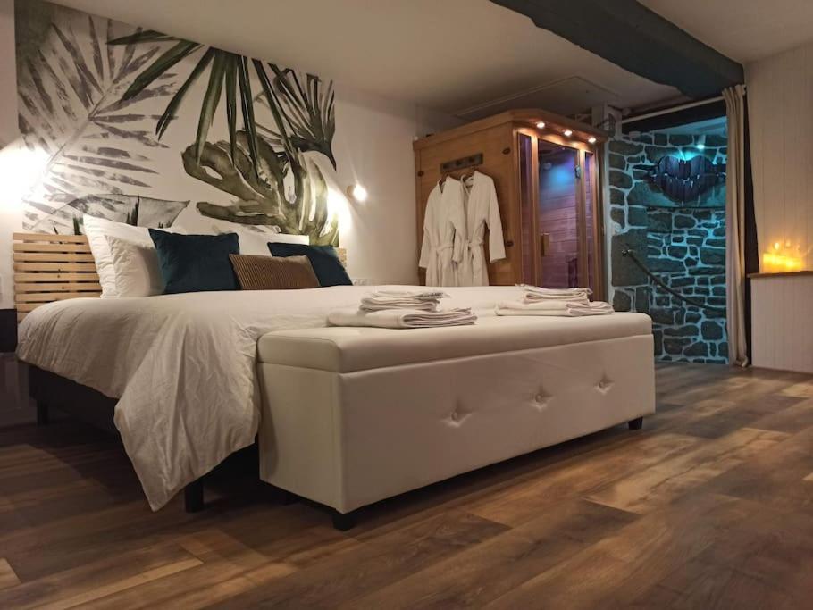 L'Etreinte, Gite De Charme Avec Jacuzzi Interieur Et Sauna Guéméné-sur-Scorff Extérieur photo